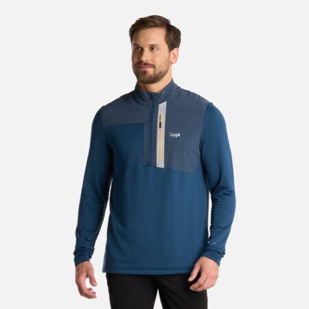 Polerón Karova Nano-F 14 Zip Azulino