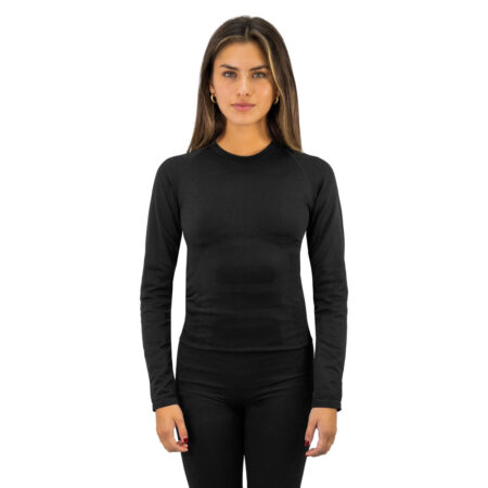 Primera Capa HW Patagonia Spandex Negro Camiseta