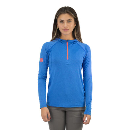 Polera Dry Fit HW SPX C Gorro Manga Larga Elec